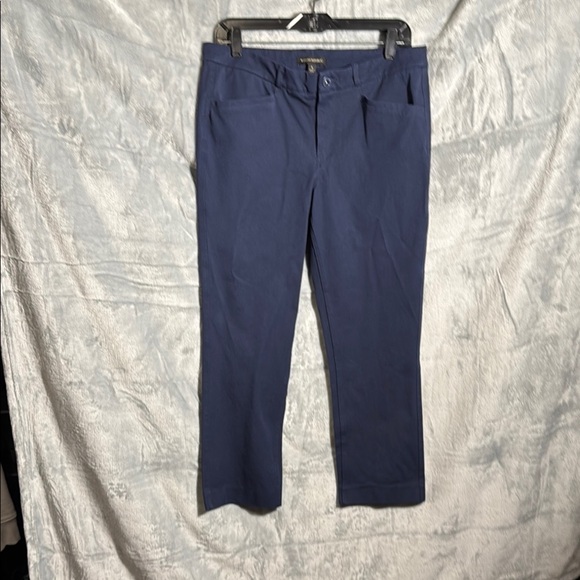 Banana Republic Pants - Banana Republic pants women’s size 8 Dark Blue Pants cropped length straight leg